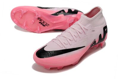 Men's Nike Air Zoom Mercurial Superfly 9 Academy FG Football Boots - Pink/Black