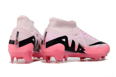 Men's Nike Air Zoom Mercurial Superfly 9 Academy FG Football Boots - Pink/Black