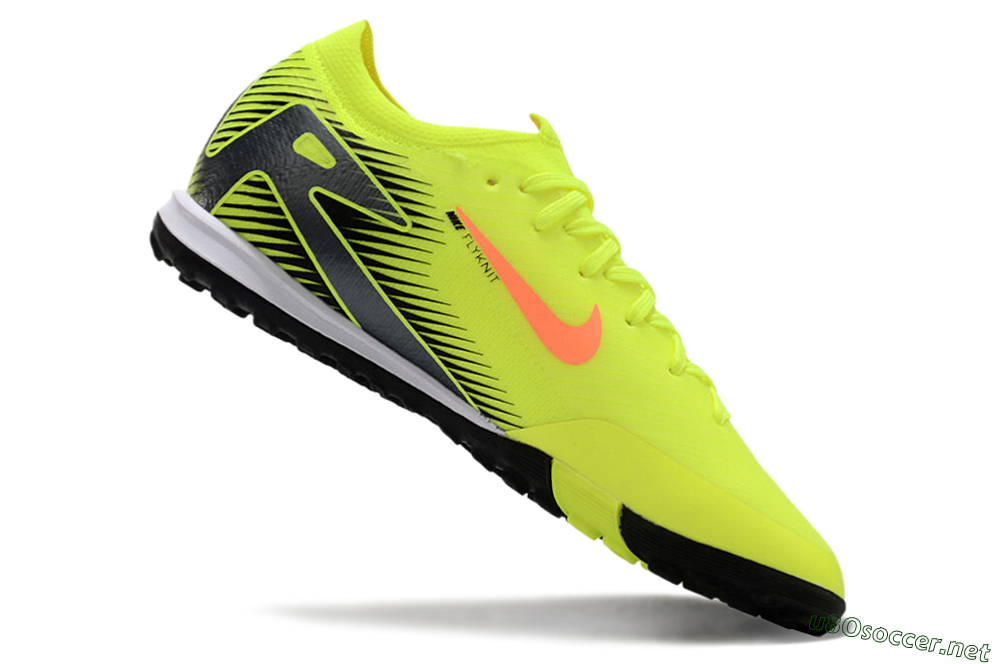 Men's Nike Air Zoom Mercurial Vapor 16 Elite TF Football Shoes - Yellow/Red/White 4