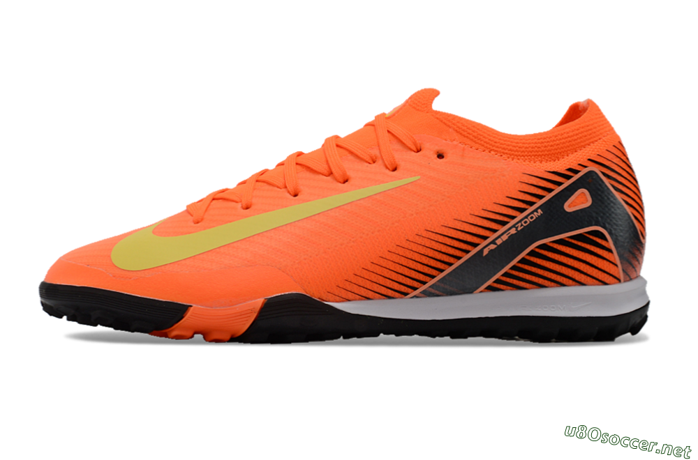 Men's Nike Air Zoom Mercurial Vapor 16 Elite TF Football Shoes - Red/Yellow/Black 0