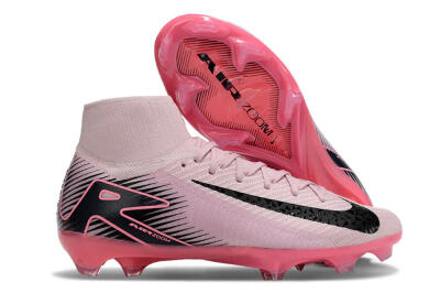 Women's Nike Air Zoom Mercurial Superfly 10 Elite FG Football Boots - Pink/Black