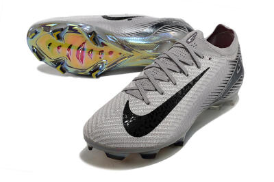 Men's Nike Air Zoom Mercurial Vapor 16 Elite FG Football Boots - Grey/Black/Gold