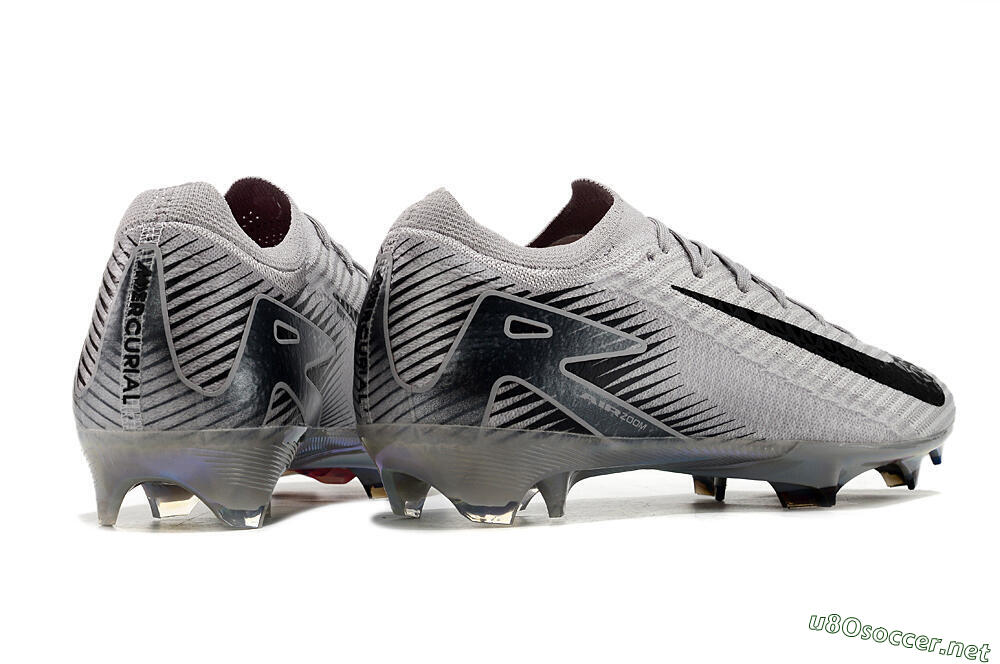 Men's Nike Air Zoom Mercurial Vapor 16 Elite FG Football Boots - Grey/Black/Gold 6