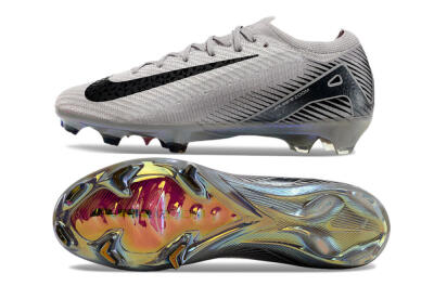 Men's Nike Air Zoom Mercurial Vapor 16 Elite FG Football Boots - Grey/Black/Gold