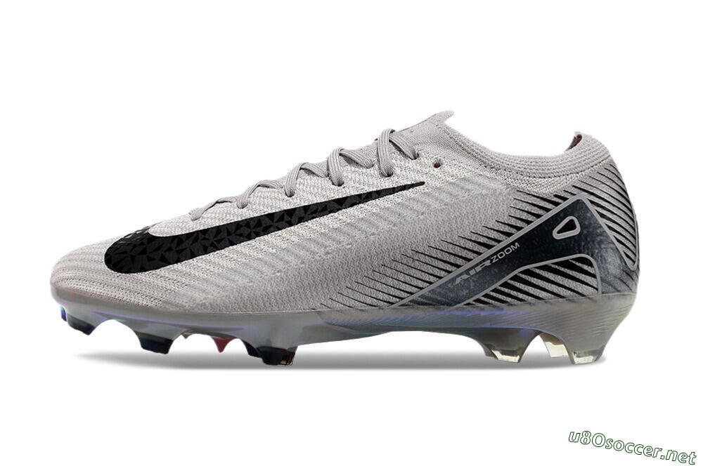 Men's Nike Air Zoom Mercurial Vapor 16 Elite FG Football Boots - Grey/Black/Gold 0