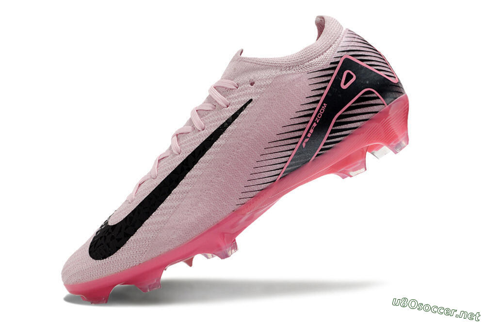 Men's Nike Air Zoom Mercurial Vapor 16 Elite FG Football Boots - Pink/Black 5