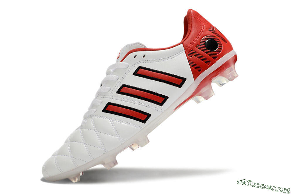 Men's Adidas Adipure 11Pro x PD25 Trx FG Football Boots - White/Red/Black 5