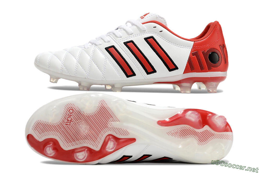 Men's Adidas Adipure 11Pro x PD25 Trx FG Football Boots - White/Red/Black 1