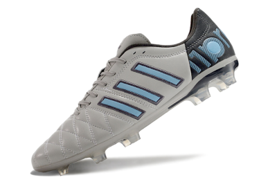 Men's Adidas Adipure 11Pro x PD25 Trx FG Football Boots - Grey/Black/Blue