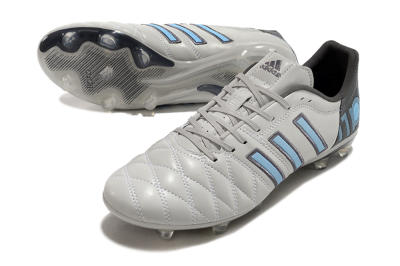 Men's Adidas Adipure 11Pro x PD25 Trx FG Football Boots - Grey/Black/Blue