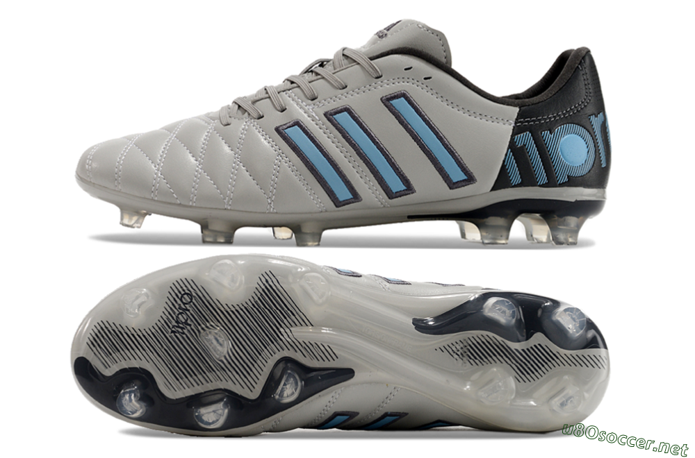 Men's Adidas Adipure 11Pro x PD25 Trx FG Football Boots - Grey/Black/Blue 1