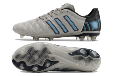 Men's Adidas Adipure 11Pro x PD25 Trx FG Football Boots - Grey/Black/Blue