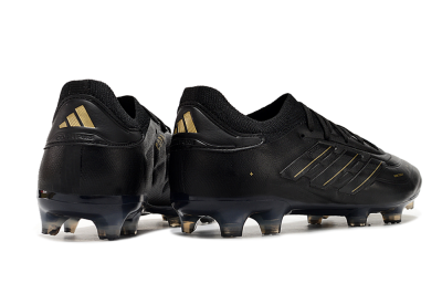 Men's Adidas Copa Pure 2+ FG Football Boots - Black/Gold/Blue