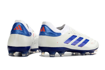Men's Adidas Copa Pure 2+ FG Football Boots - White/Blue/Red