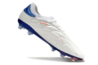 Men's Adidas Copa Pure 2+ FG Football Boots - White/Blue/Red