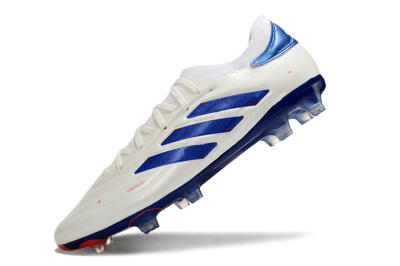 Men's Adidas Copa Pure 2+ FG Football Boots - White/Blue/Red