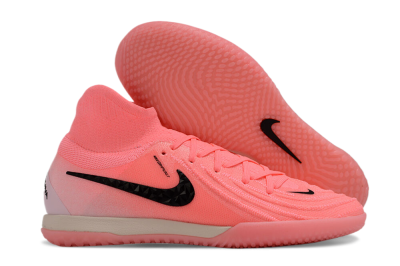 Men's Nike Phantom Luna Elite NU IC Football Shoes - Pink/Black
