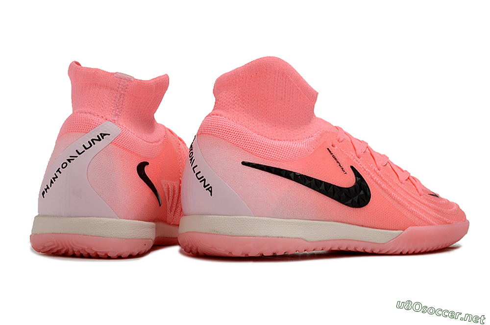 Men's Nike Phantom Luna Elite NU IC Football Shoes - Pink/Black 6