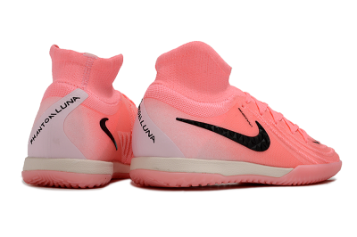 Men's Nike Phantom Luna Elite NU IC Football Shoes - Pink/Black