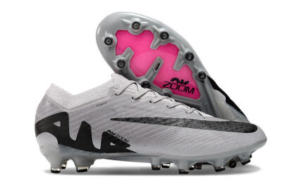Men's Nike Air Zoom Mercurial Vapor 15 Elite AG Football Boots - Grey/Black/Pink