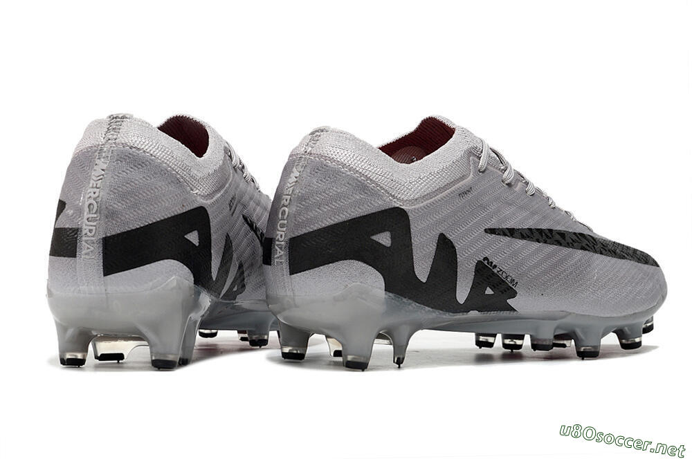 Men's Nike Air Zoom Mercurial Vapor 15 Elite AG Football Boots - Grey/Black/Pink 6