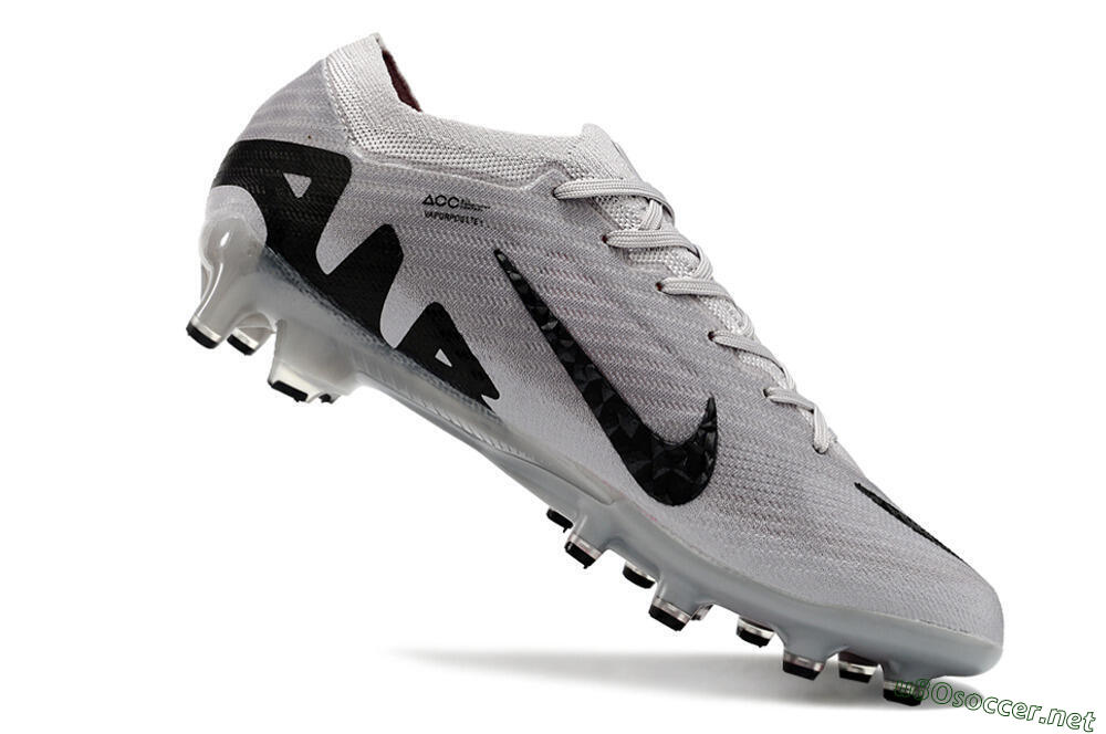 Men's Nike Air Zoom Mercurial Vapor 15 Elite AG Football Boots - Grey/Black/Pink 4