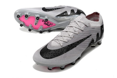 Men's Nike Air Zoom Mercurial Vapor 15 Elite AG Football Boots - Grey/Black/Pink