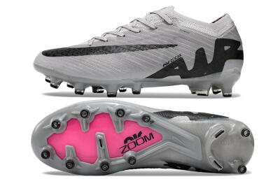 Men's Nike Air Zoom Mercurial Vapor 15 Elite AG Football Boots - Grey/Black/Pink