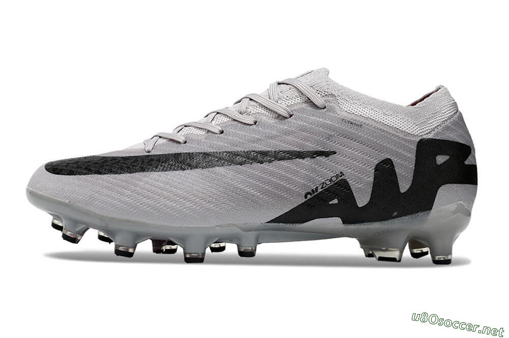 Men's Nike Air Zoom Mercurial Vapor 15 Elite AG Football Boots - Grey/Black/Pink 0