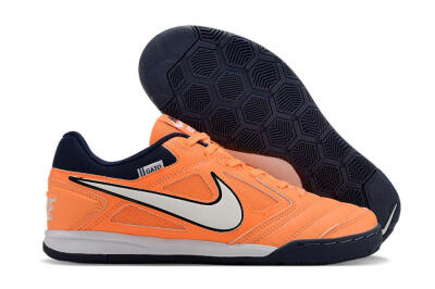 Men's Supre x Nike SB Gato IC Football Shoes - Orange/White/Blue