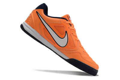 Men's Supre x Nike SB Gato IC Football Shoes - Orange/White/Blue