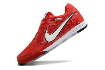 Men's Supre x Nike SB Gato IC Football Shoes - Red/White/Black