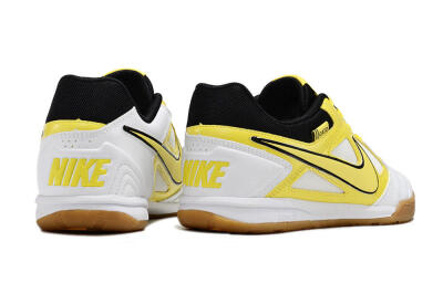 Men's Supre x Nike SB Gato IC Football Shoes - White/Yellow/Black