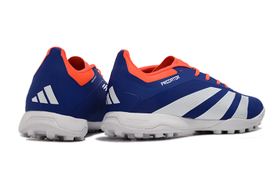 Unisex Adidas Predator 24 Elite TF Football Shoes - Blue/White/Red