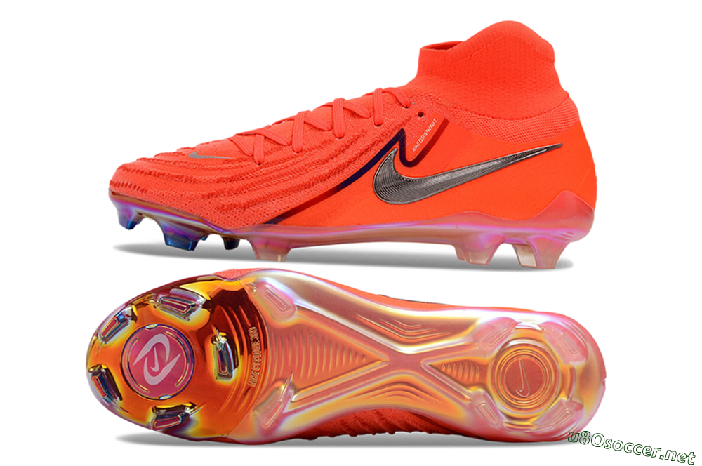 Unisex Nike Phantom Luna Elite FG Football Boots - Red/Black/Gold 1