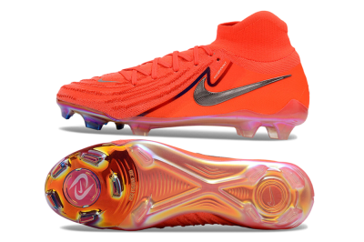 Unisex Nike Phantom Luna Elite FG Football Boots - Red/Black/Gold