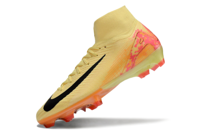 Men's Nike Air Zoom Mercurial Superfly 10 Elite FG Football Boots - Yellow/Black/Pink/Gold