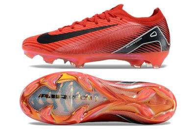 Men's Nike Air Zoom Mercurial Vapor 16 Elite FG Football Boots - Red/White/Black