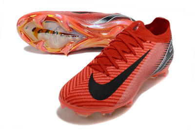 Men's Nike Air Zoom Mercurial Vapor 16 Elite FG Football Boots - Red/White/Black