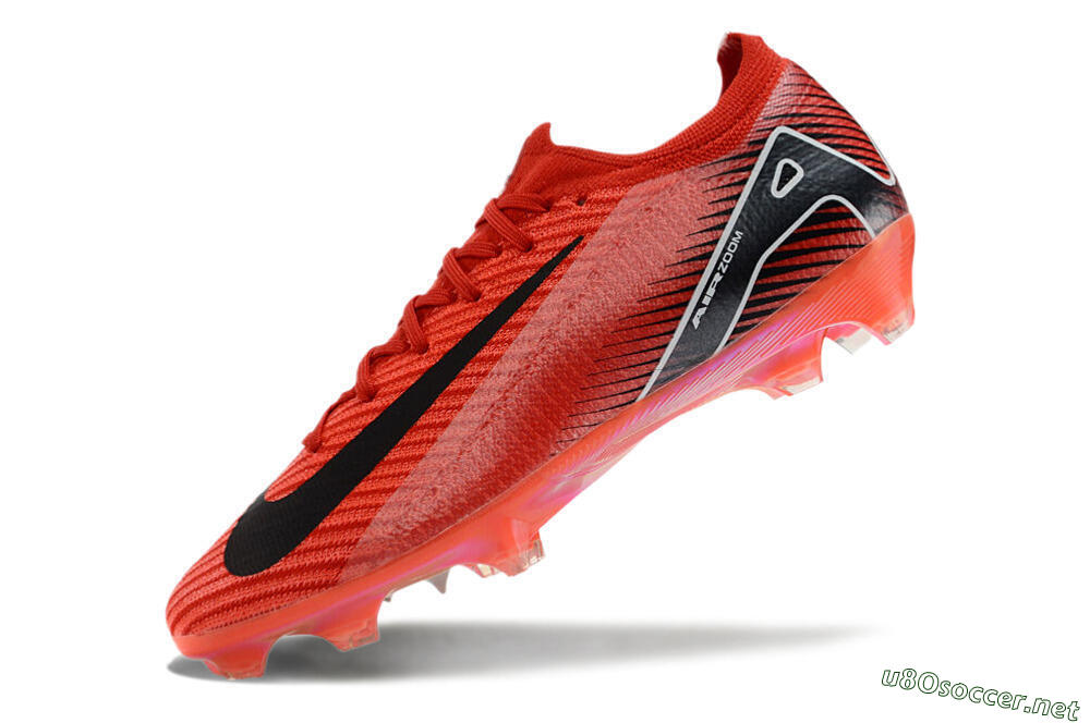 Men's Nike Air Zoom Mercurial Vapor 16 Elite FG Football Boots - Red/White/Black 5