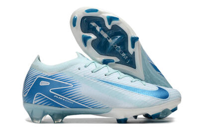 Men's Nike Air Zoom Mercurial Vapor 16 Elite FG Football Boots - Jade/White