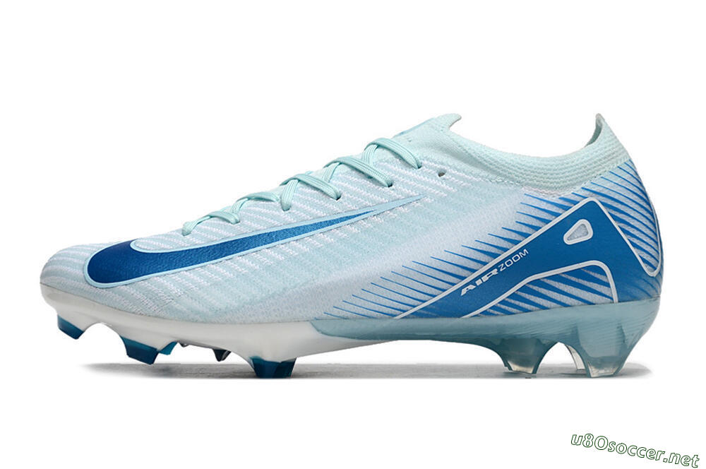 Men's Nike Air Zoom Mercurial Vapor 16 Elite FG Football Boots - Jade/White 0