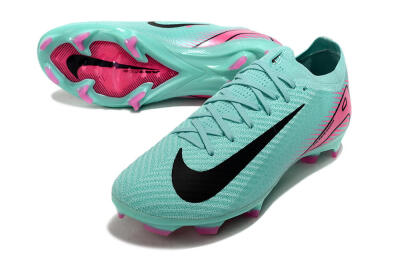 Men's Nike Air Zoom Mercurial Vapor 16 Elite FG Football Boots - Jade/Black/Pink