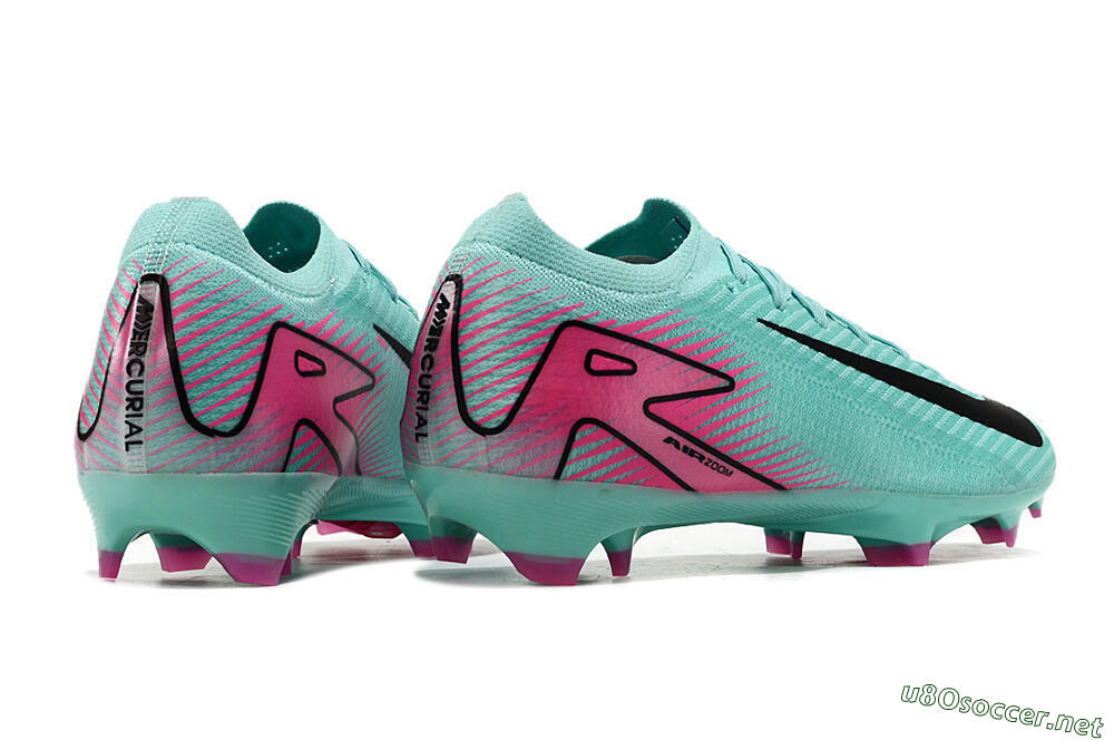 Men's Nike Air Zoom Mercurial Vapor 16 Elite FG Football Boots - Jade/Black/Pink 6