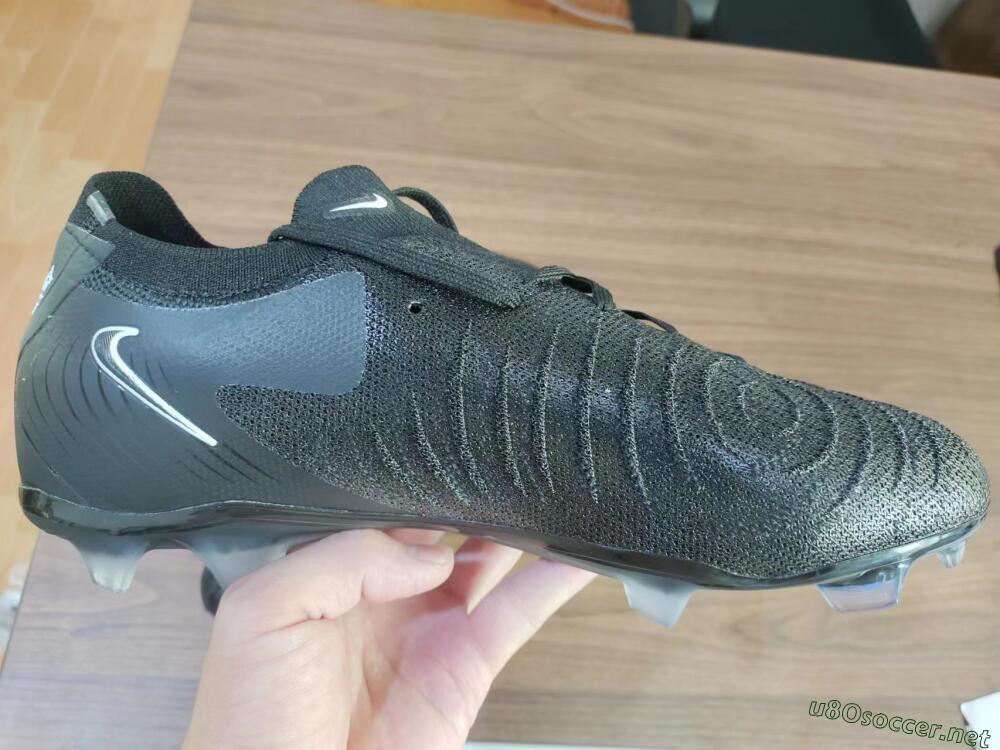 Men's Nike Phantom Luna Elite Low FG Football Boots - Grey/Black/White