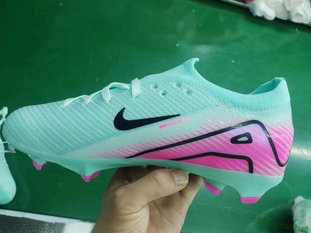 Men's Nike Air Zoom Mercurial Vapor 16 Elite FG Football Boots - Jade/Black/Pink