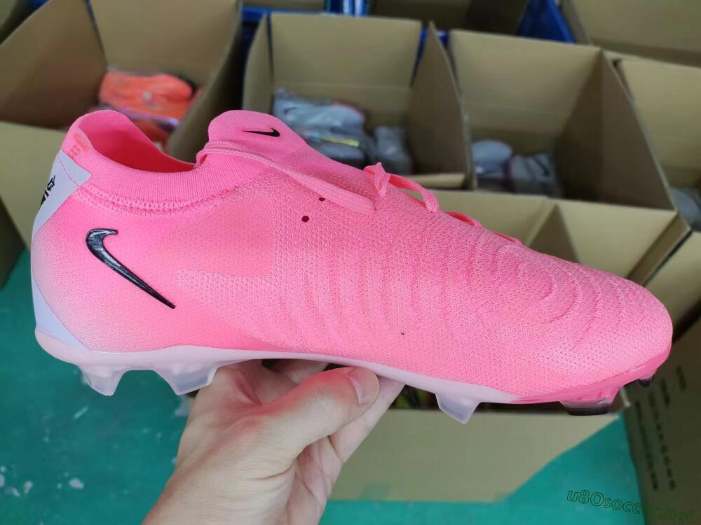 Men's Nike Phantom Luna Elite FG Football Boots - Pink/Black