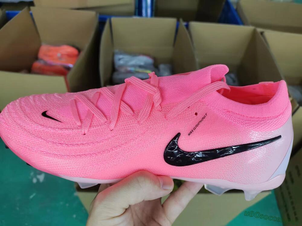 Men's Nike Phantom Luna Elite FG Football Boots - Pink/Black