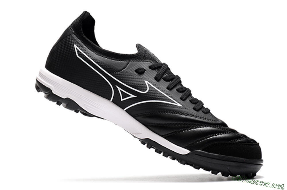 Men's Mizuno Morelia Neo Sala β TF Football Shoes - Black/White 4