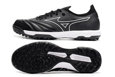 Men's Mizuno Morelia Neo Sala β TF Football Shoes - Black/White